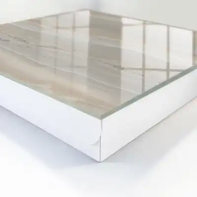 Wall mounted key box Beige waves in shades
