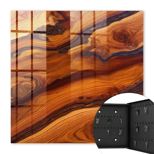 Key box for home The wooden essence delights with its harmony