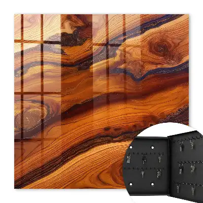 Key box for home The wooden essence delights with its harmony