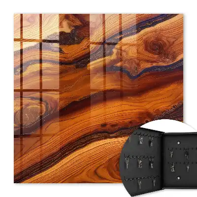 Key box for home The wooden essence delights with its harmony