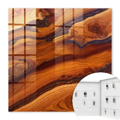 Key box for home The wooden essence delights with its harmony