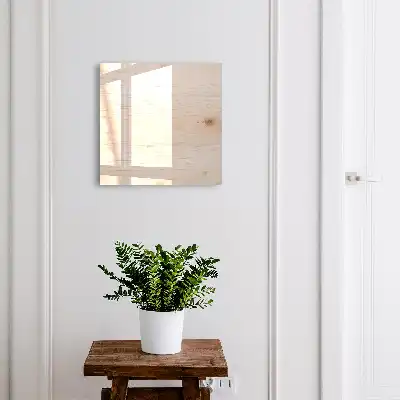 Wall mounted key cabinet Wooden texture with delicate grain