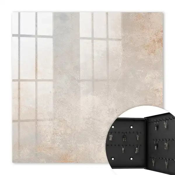 Key cabinet Rustic elegance with delicate abrasions