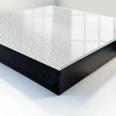 Key box for home Light leather texture with a delicate pattern