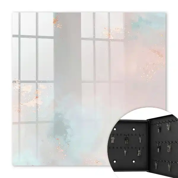 Decorative key box Pastel abstraction lightness harmony