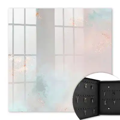 Decorative key box Pastel abstraction lightness harmony