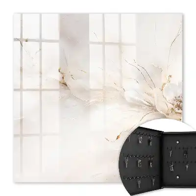 Key cabinet Elegant flower form nature