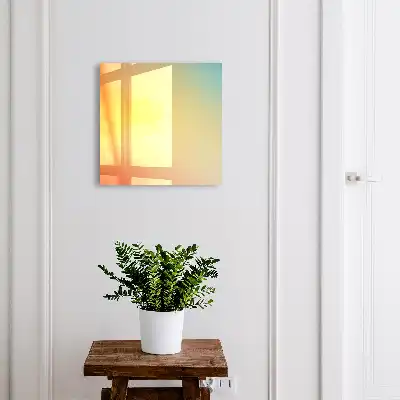 Wall mounted key box Color gradient transition