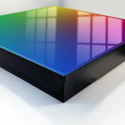 Wall mounted key box A colorful gradient full of energy