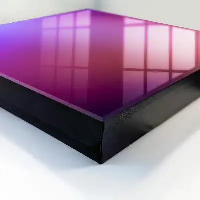 Wall mounted key cabinet Color gradient transition