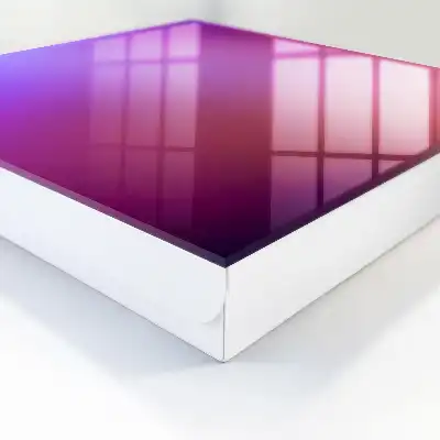 Wall mounted key cabinet Color gradient transition