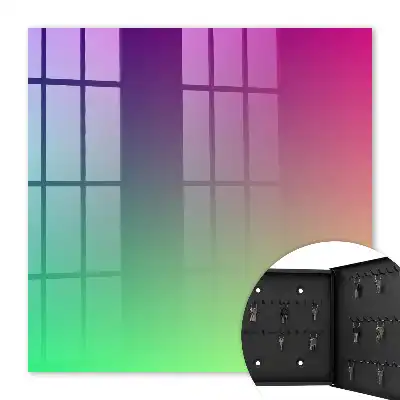 Wall mounted key box Colorful gradient solid -