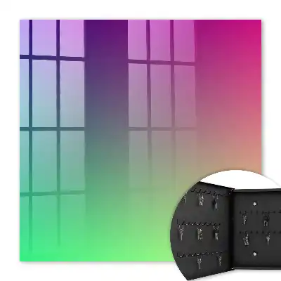 Wall mounted key box Colorful gradient solid -