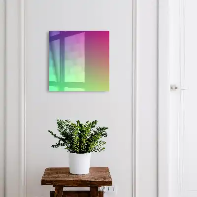 Wall mounted key box Colorful gradient solid -