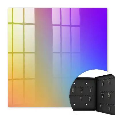 Decorative key box Colorful gradient visual spectacle