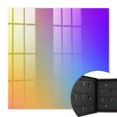 Decorative key box Colorful gradient visual spectacle