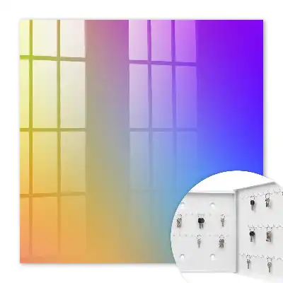 Decorative key box Colorful gradient visual spectacle