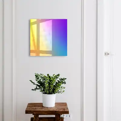 Decorative key box Colorful gradient visual spectacle