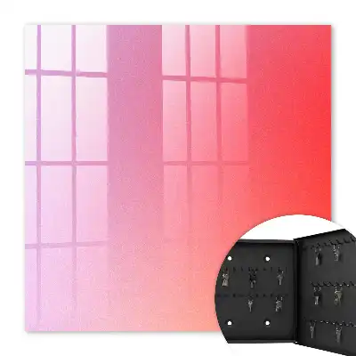 Key cabinet Colorful mist with a delicate texture