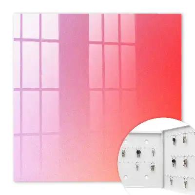 Key cabinet Colorful mist with a delicate texture