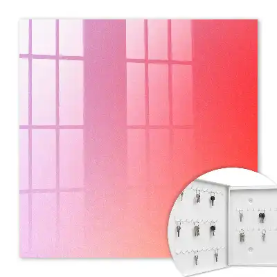 Key cabinet Colorful mist with a delicate texture