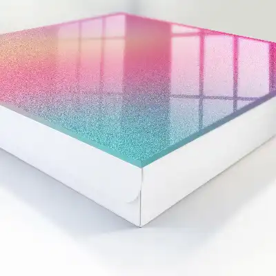 Wall mounted key box Pastel gradient with a delicate texture