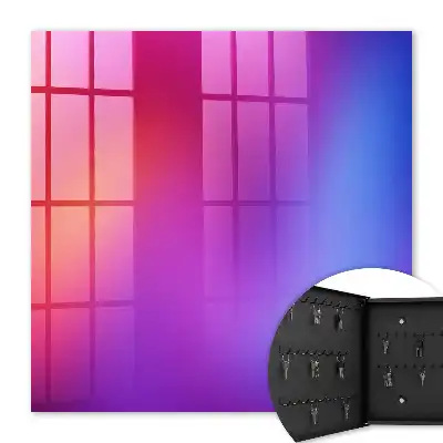Decorative key box The colorful delight of blue violet