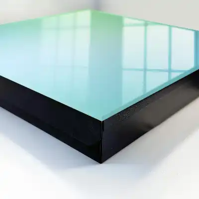 Wall mounted key box Green Blue Color Gradient