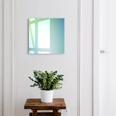 Wall mounted key box Green Blue Color Gradient
