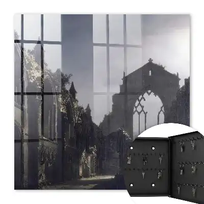 The Mysterious Ruins of a Soft Evening Decorative Key Box