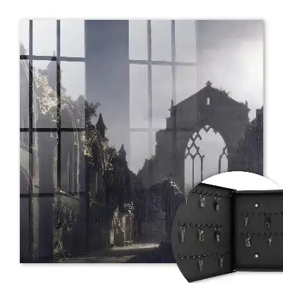 The Mysterious Ruins of a Soft Evening Decorative Key Box