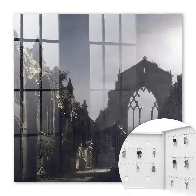 The Mysterious Ruins of a Soft Evening Decorative Key Box