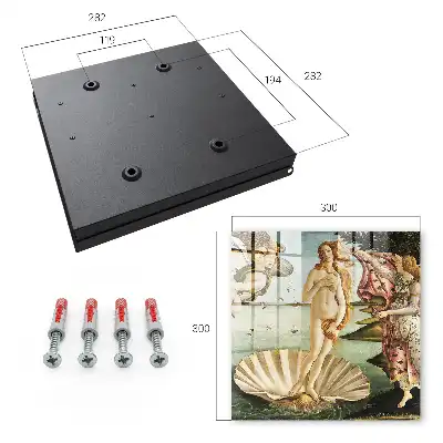 Wall mounted key cabinet The Birth of Venus Full of Elegance