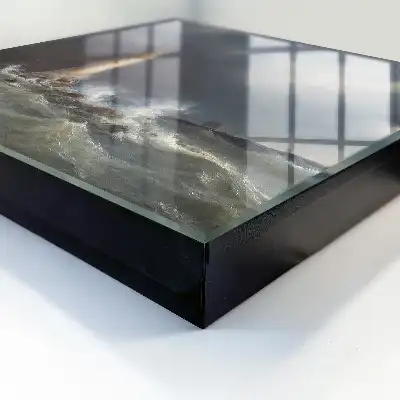 Key cabinet Stormy sea scenery