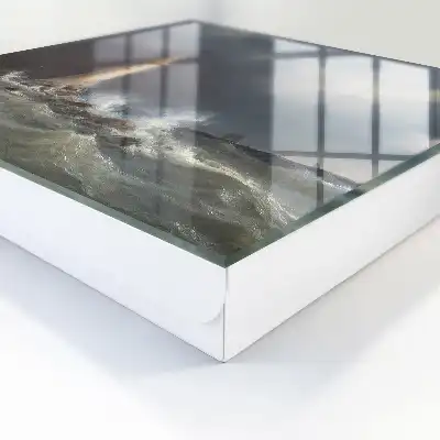 Key cabinet Stormy sea scenery