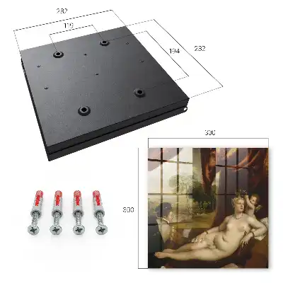 Key box for home Titian Venus and the Lute Player, Women Angel
