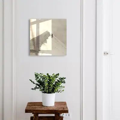 Wall mounted key cabinet Mountain climbing emphasizing solitude