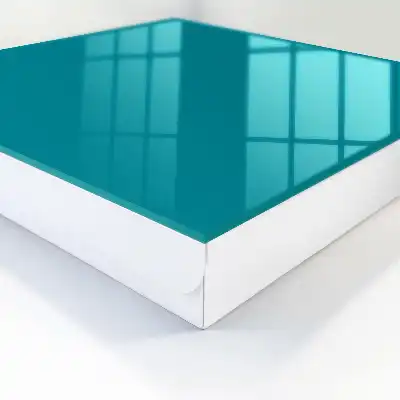 Key cabinet Cool turquoise shade of calm