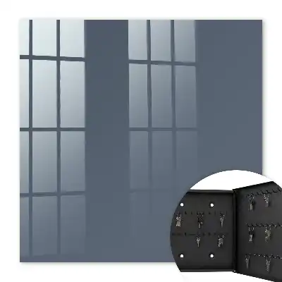 Decorative key box Cool gray elegant design