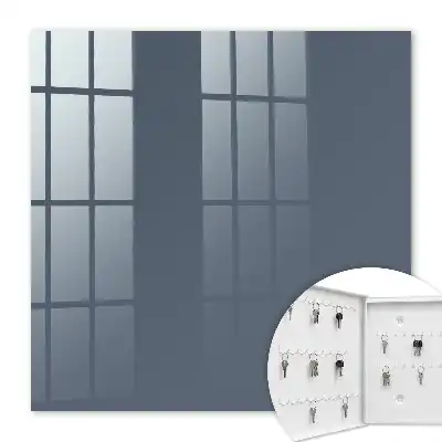 Decorative key box Cool gray elegant design