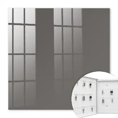 Wall mounted key box Dark gray