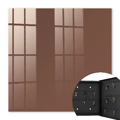 Decorative key box Brown color full of elegance