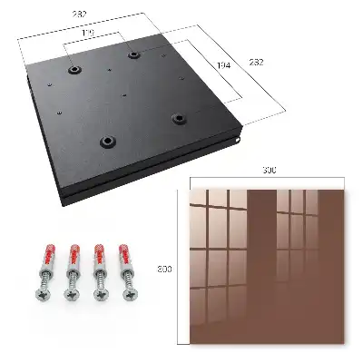 Decorative key box Brown color full of elegance
