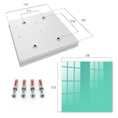 Key cabinet Strong mint minimalism elegance