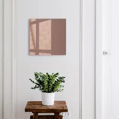 Decorative key box Pastel brown modern background