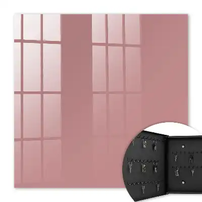 Decorative key box Solid shade of burgundy - vivid