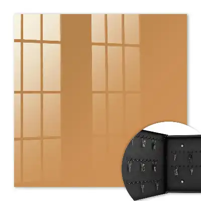 Key box for home Muted orange minimalism simplicity