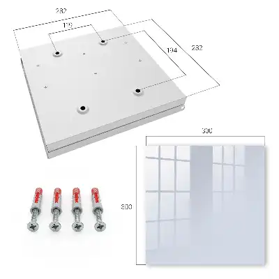 Minimalist Gray Blue Home Key Box