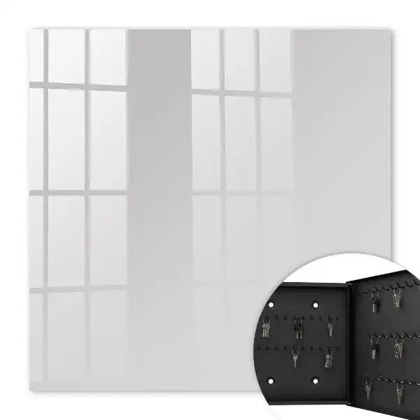 Wall mounted key cabinet Gray color