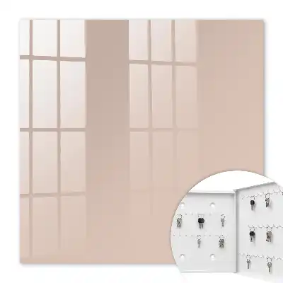 Key cabinet Beige pink harmony minimalist